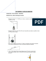 Problemas de Fuerzas y Leyes de Newton
