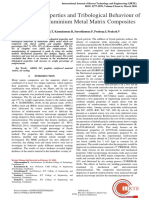 Mechanical Properties and Tribological Behaviour of Reinforced Aluminium Metal Matrix Composites