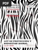 Ley de Protección y Bienestar Animal 