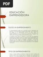 Educacion Emprendedora