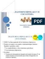 Trastorno Bipolar I y II y Ciclotimia