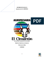 Informe Rotacion Agropecuaria El Cimarron...