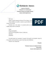 Diretrizes Projeto TCC em Sa de Curso Nutri o Est Cio 2022.1 Pre Projeto