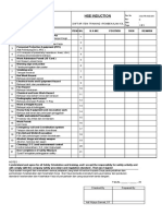 Hse Induction: KYK Analysis of Potentially Hazardous Area (JSA)