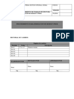 Procedimeinto de Demolicion de Muros y Pisos