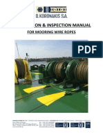 Wire Mooring Ropes - Inspection Manual