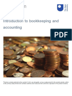 Introduction To Bookkeeping and Accounting