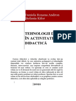 Andron - Kifor - Tehnologii Digitale in Activitatea Didactica