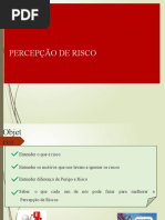 Percepção de Risco