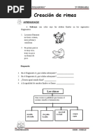 Creación de Rimas