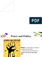 Power and Politics Presentation