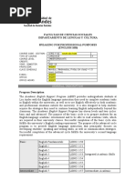 Course Program English 10B 2021