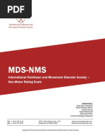 International Parkinson and Movement Disorder Society - Non-Motor Rating Scale