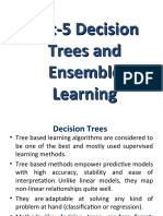 Unit-5 Decision Trees and Ensemble Learning