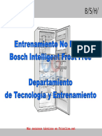 Bosch Entrenamiento en Service Refrigeradores No Frost