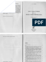 Fichte, J. G. (1976) - Los Caracteres de La Edad Contemporánea. (Gaos, J, Trad) - Madrid, España - Revista de Occidente