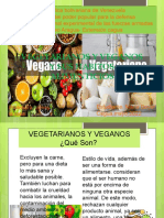 Vegetarianos y Veganos