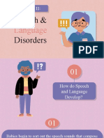 Speech and Language Disorders