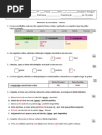 Miniteste de Gramática - Verbos - Correção