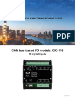 CAN Bus-Based I/O Module, CIO 116: Installation and Commissioning Guide