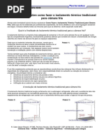 Isolamento Termico Tradicional Camara Fria - Tutorial Tecnico