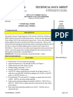 Technical Data Sheet: 1N5629 Thru 1N5665 JAN 1N5629A Thru 1N5665A Jantx Jantxv