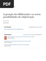 A Geração Dos Millennials e As Novas