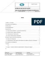 p403 Procedimiento para Aplicar Permisos de Trabajos Especiales