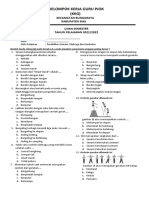 Soal Pjok Kls 5 SMT 2