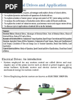 Industrial Drives and Application