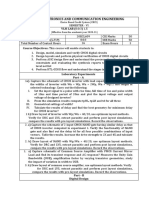 B.E. Electronics and Communication Engineering: VLSI LAB (0:0:3) 1.5