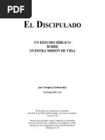 Serie 00 El Discipulado Biblico Hombres