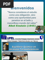 Equilibrio Químico en Términos Termodinámicos