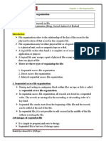 Chapter 5: File Organization