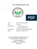 CBR - Pemodelan Sistem Transportasi - Ronal Stepan Harianja