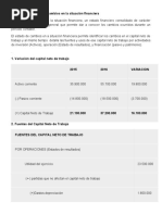 Esquema Del Estado de Cambios en La Situacion Financiera