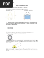 Guía de Área y Volumen.