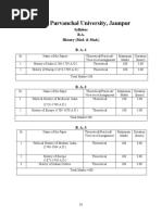 V.B. S. Purvanchal University, Jaunpur: Syllabus B.A. History (Med. & Mod.) B. A.-1