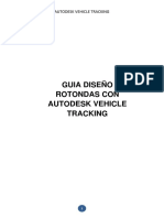 Civil 3D-Glorietas-Vehicle Tracking