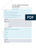 BL-NSCI-121-LEC-1922S PHYSICAL Science /for Antips: Question Text