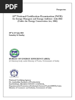 22 National Certification Examination (NCE)