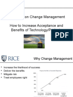 Organization Change Management