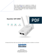 Configuracion Repetidor Wifi wr09