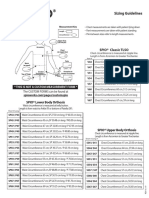 SPIO® Classic TLSO: Sizing Guidelines