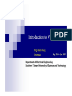 Introduction To VHDL - 2014FS