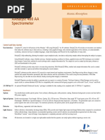 Aanalyst 400 Aa Spectrometer: Atomic Absorption