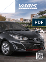 Ficha Tecnica Yaris Hatchback 2019