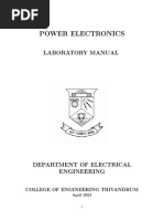 Power Electronics Lab Manual