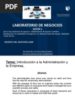 SESION 1 Y 2 Dministracion Lab Neg SAUD