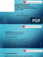 Estudios de Ingeniería Básica de Especialidades de Topografía